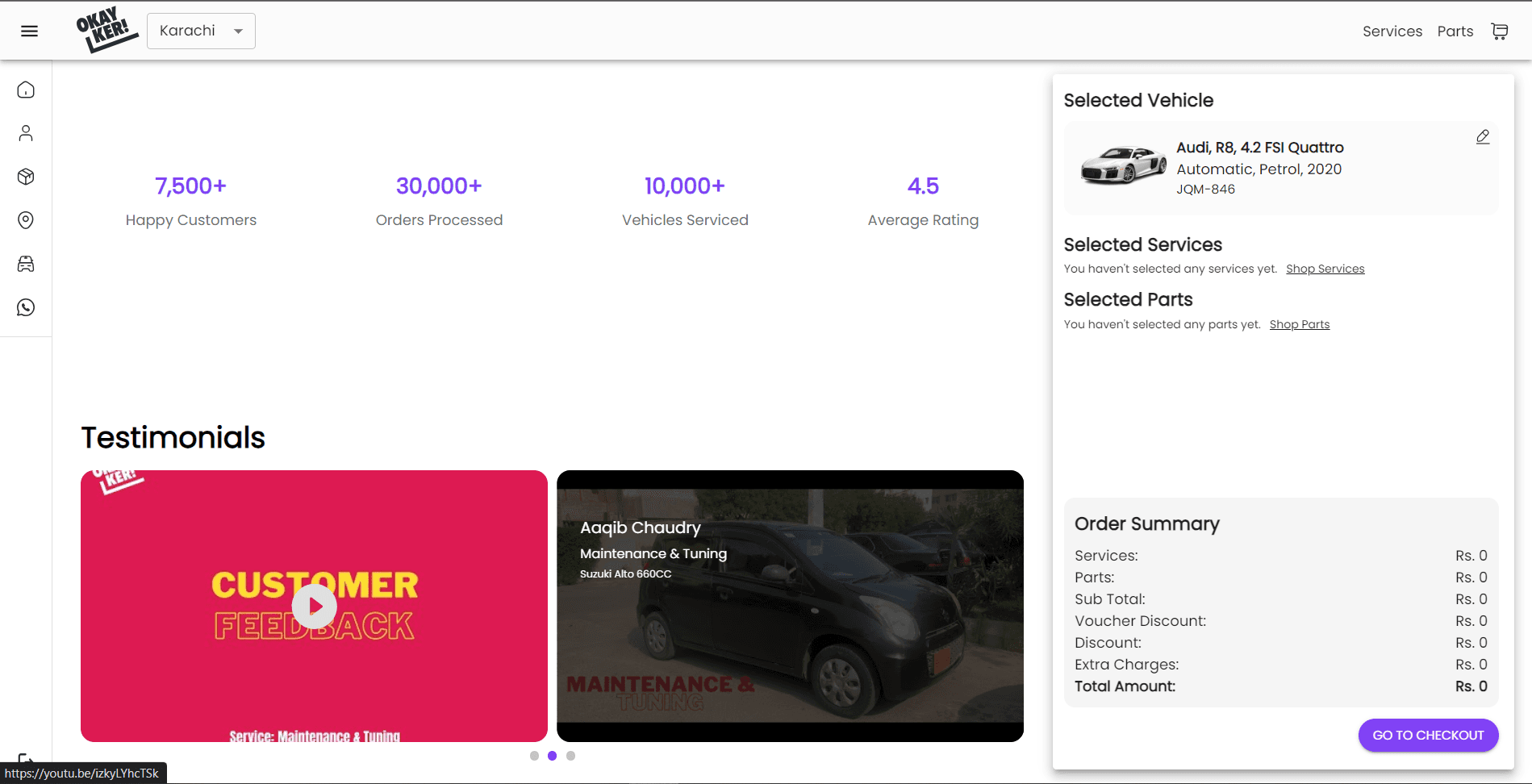OkayKer Customer App — Customer proof and testimonials